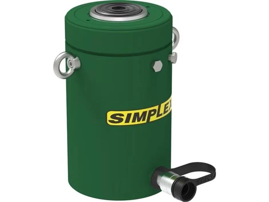 Simplex RCG1006, 104 ton Capacity, 5.91 in Stroke Single Acting High Tonnage Hydraulic Cylinders